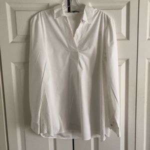 Women’s White collared shirt